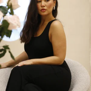 Black   Shapewear Sleeveless