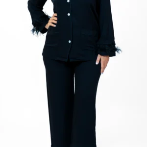 Black Pyjamas Set