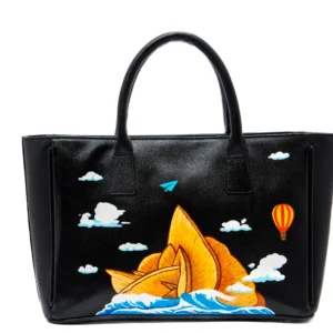 Italian HandPainted Leather Bag