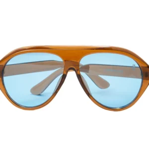 Metashaft Brown Frame with Sky Blue Lens