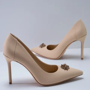 Nude Leather Shoes