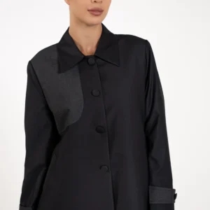 Black & Dark  Grey Blazer