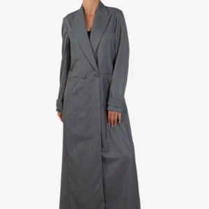 Slate Checked Grey Blazer