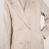 Khaki Beige Blazer - Thumbnail Image 4