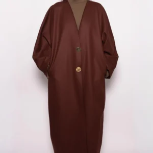 Mahogany Elegance Coat