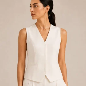 Luxe Sleeveless Suit Set
