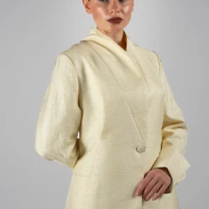 Soft Ivory Yellow Blazer